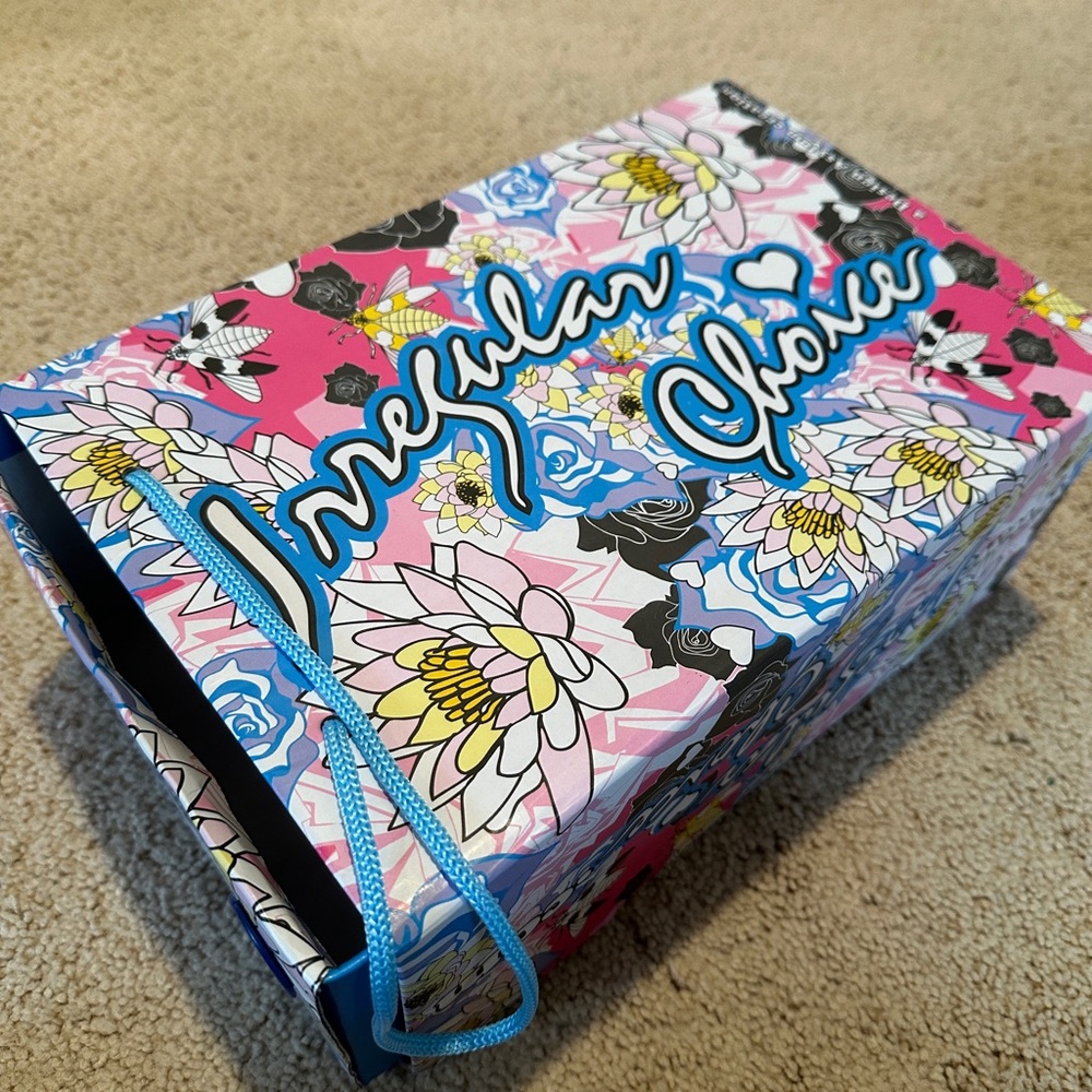 Irregular Choice Yellow and Teal Heels with Bow - Picture 9 of 11